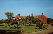 Vermont Shelburne Horseshoe Barn Museum ~ postcard sku501 picture