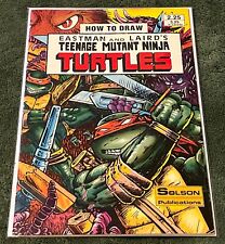 1986 Solson Publications How To Draw Teenage Mutant Ninja Turtles #1 picture