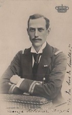 Haakon VII King Norway Denmark Prince Carl Monarchy Royal Photo Postcard 13A picture