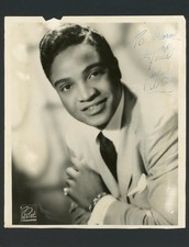 Jackie Wilson ~ Signed Autographed Photograph ~ JSA LOA picture