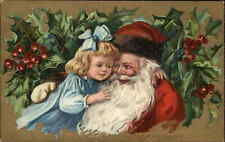 West Bethel Maine ME Whitten & Dennison Postcards Ad Santa Claus c1910 Postcard picture