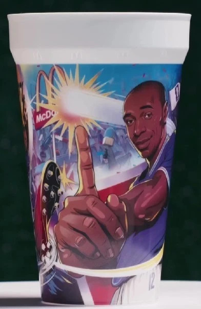 Thierry Henry (France) MCDONALDS FIFA WORLD CUP Opened With Original Wrapper Thierry Henry (France) MCDONALDS FIFA WORLD CUP Opened With Original Wrapper