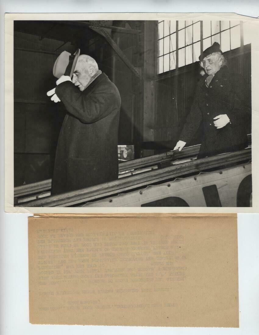 1941 ORIGINAL JP MORGAN PHOTO banker finance executive philanthropist VINTAGE