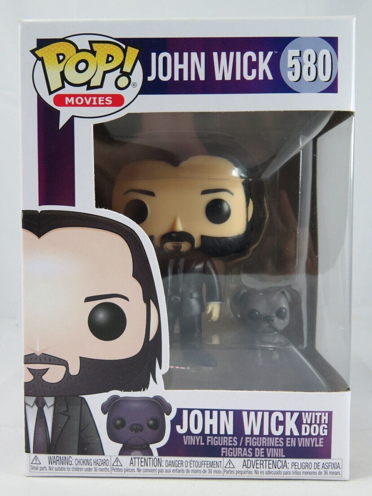 Funko PopMovie: John Wick 580# John Wick with Dog Exclusive Vinyl Action Figure
