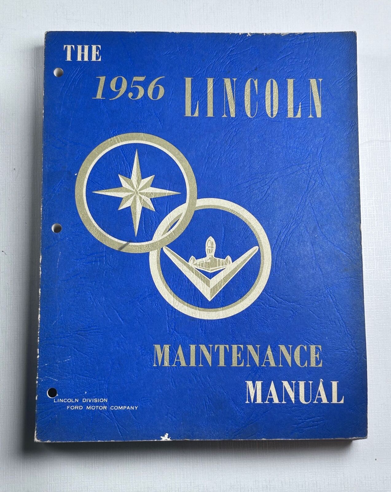 1956 Lincoln Car  Maintenance Manual 