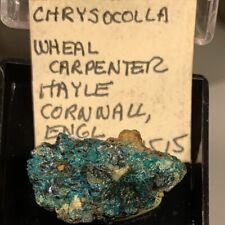 Chrysocolla Micro Wheal Carpenter Hayle Cornwall ENGLAND UK picture