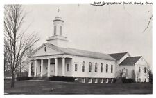 Postcard CT Granby Connecticut South Congregational Church Vintage PC H7475 picture