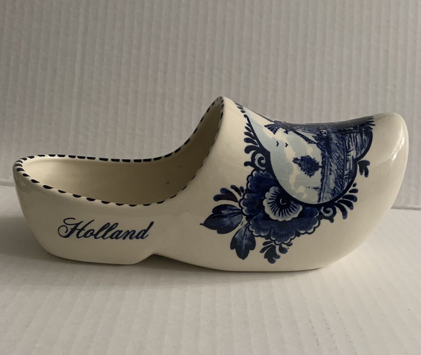 Hand Painted Made In Holland Shoe Clog