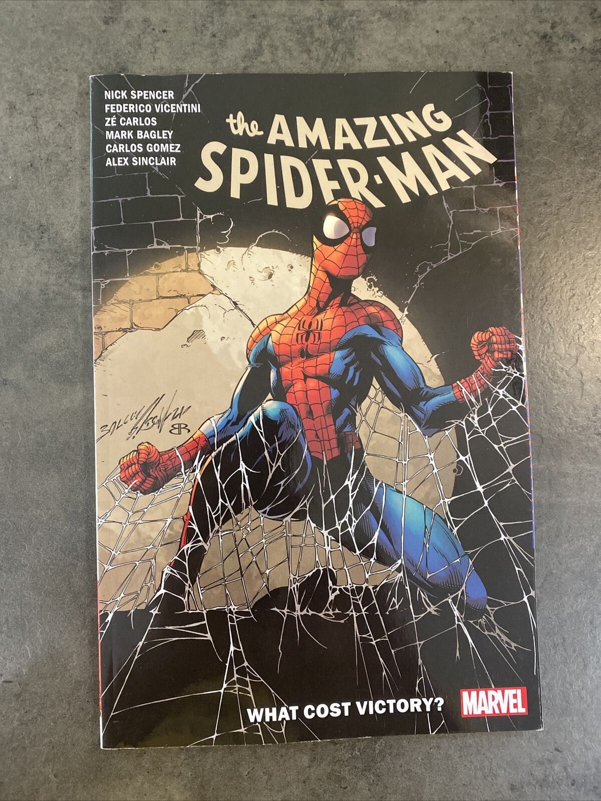 amazing spiderman what cost victory? TPB marvel Vol 15