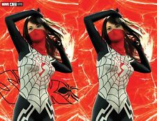 SILK #4 Mike Mayhew Studio Variant Set of Cover A and Virgin Cover B Raw picture