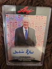 JULIAN GLOVER 2023 Leaf Pop Century Signature Continuum Auto Card Autograph /49 picture