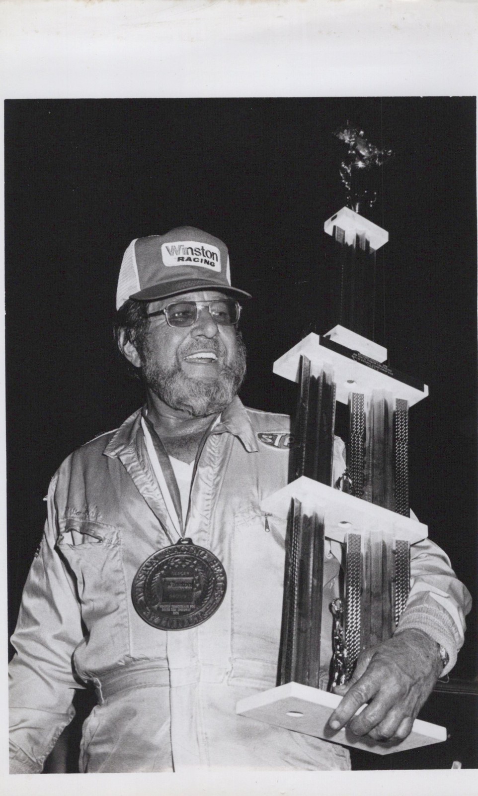 Sonny Hutchins Richmond VA Winston 200 win 1978 - Himes Estate Photo Sonny Hutchins Richmond VA Winston 200 win 1978 - Himes Estate Photo