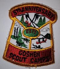Goshen Scout Camps 1971 5th Anniversary  patch picture