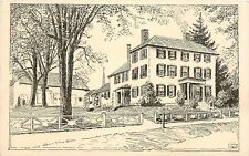 Deacon Amos Blanchard House Andover Historical Society MA Massachusetts Postcard picture