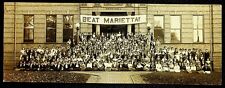 Ohio University Ewing Hall Panoramic Real Photo Postcard 1920's Marietta Rally picture