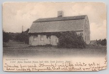 c.1905 Duxbury Mass MA Myles Standish House Rotograph Postcard Historic Home A1 picture