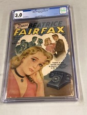 Dear Beatrice Fairfax # 7 CGC 3.0 Pines 1951 Schomburg Painted Cover picture
