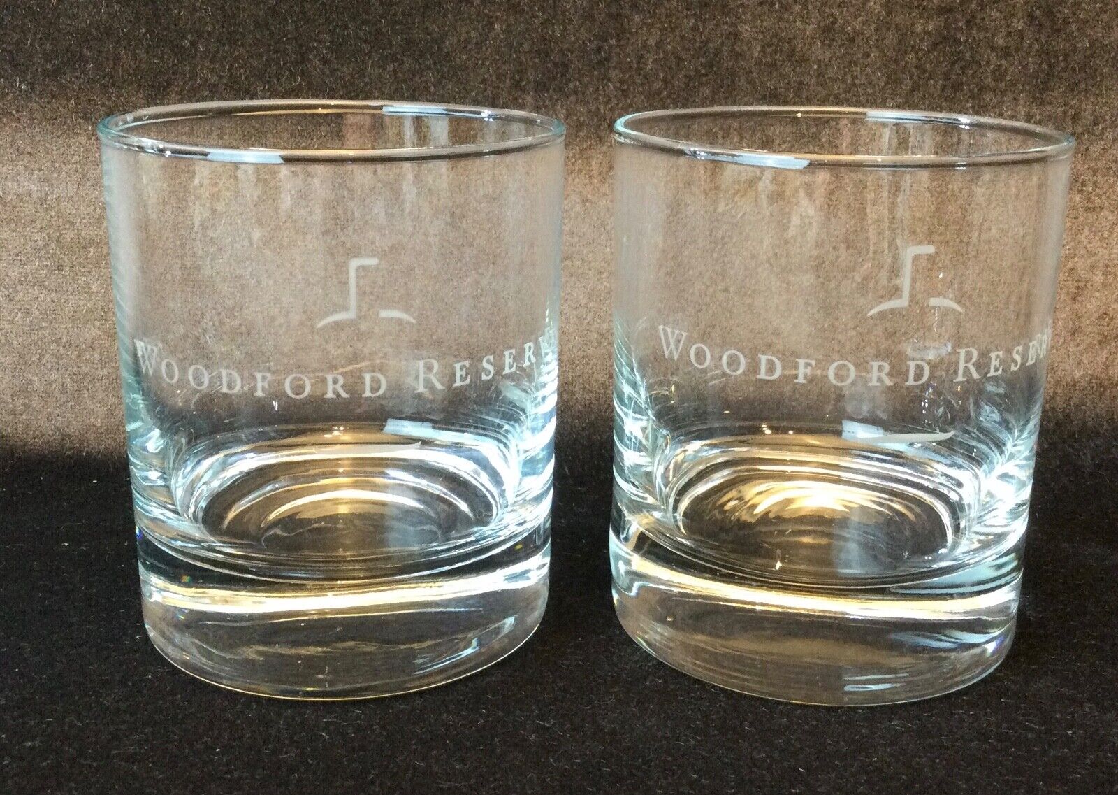 2 Woodford Reserve Bourbon Double Old Fashioned Rock Glasses More Available