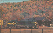 RUTLAND    # 205  passing the covered bridge at Bartonsville, VT.  picture