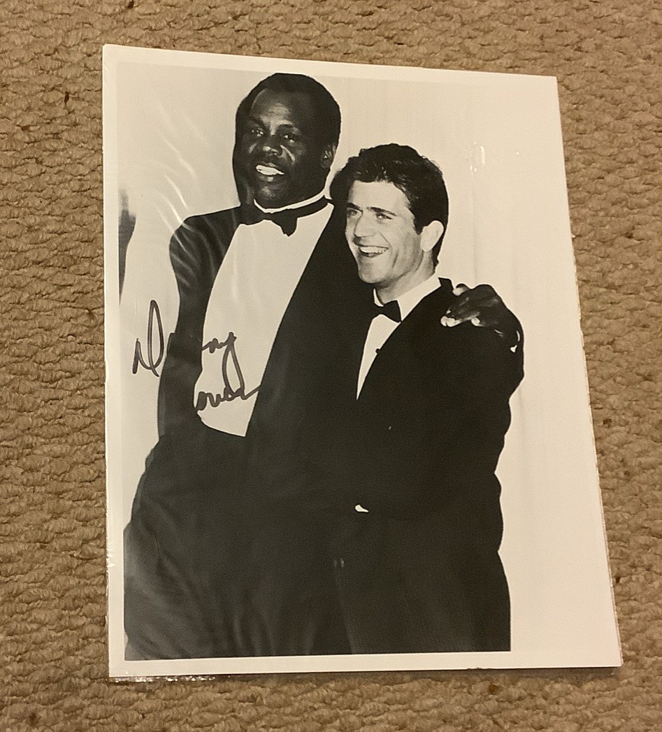 Mel Gibson Lethal Weapon Danny Glover at Oscars 10”x 8”Photo Uncertified Mel Gibson Lethal Weapon Danny Glover at Oscars 10”x 8”Photo Uncertified
