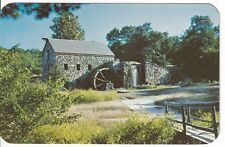 Grist Mill South Sudbury Massachusetts Vintage Postcard Mass Chrome picture