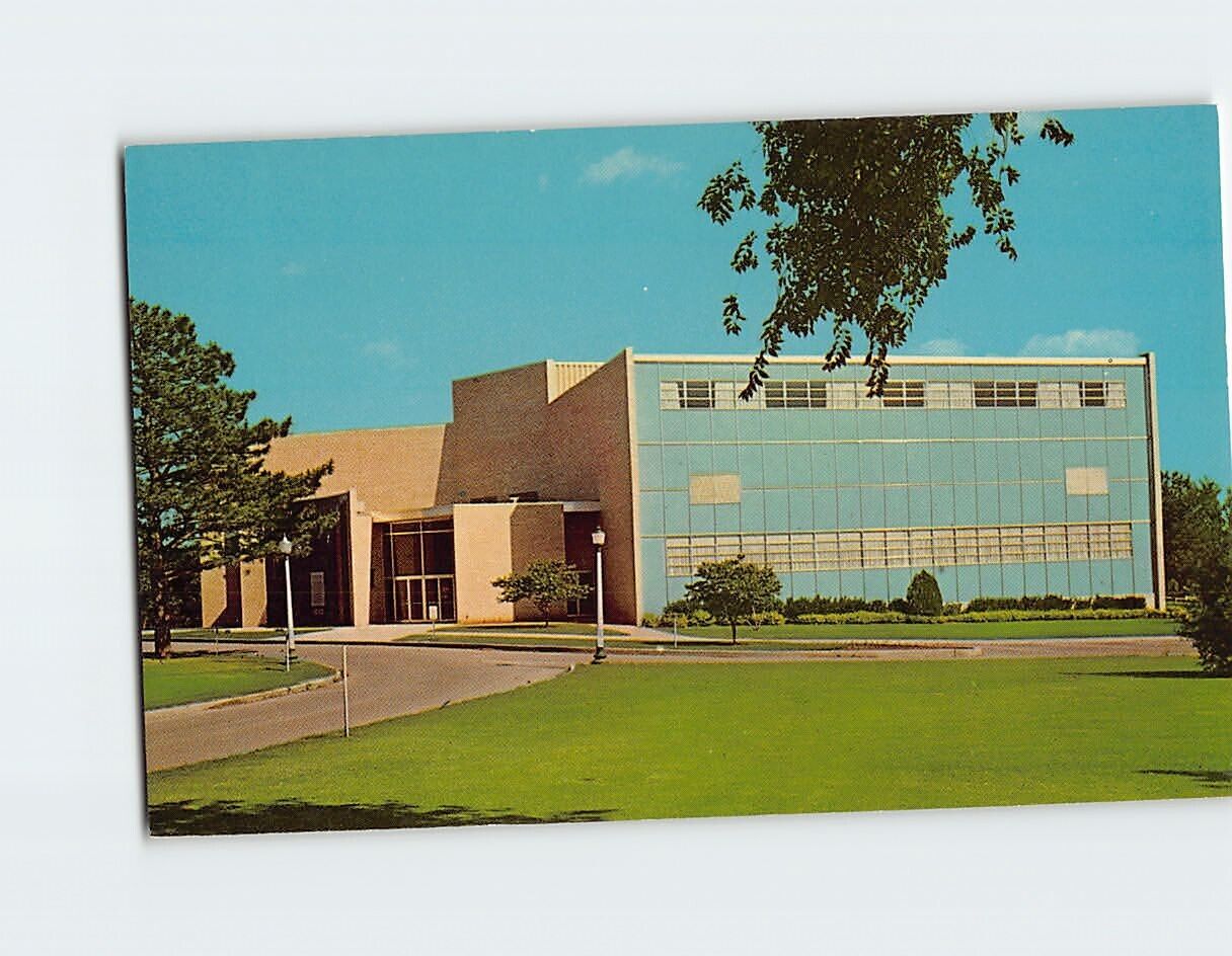 Postcard Hutchins Memorial Ponca City Oklahoma USA