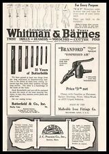 1919 Butterfield & Company Inc. Derby Lines Vermont Taps & Dies Vintage Print Ad picture