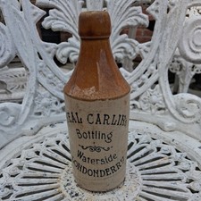 Neal Carlin Waterside Londonderry Derry Stoneware Bottle Beer Irish picture