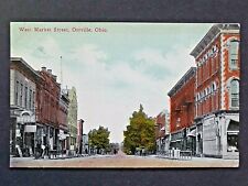 West Market Street, Orrville, Ohio Street Scene Hamm Postcard 1913 Post 8954 picture
