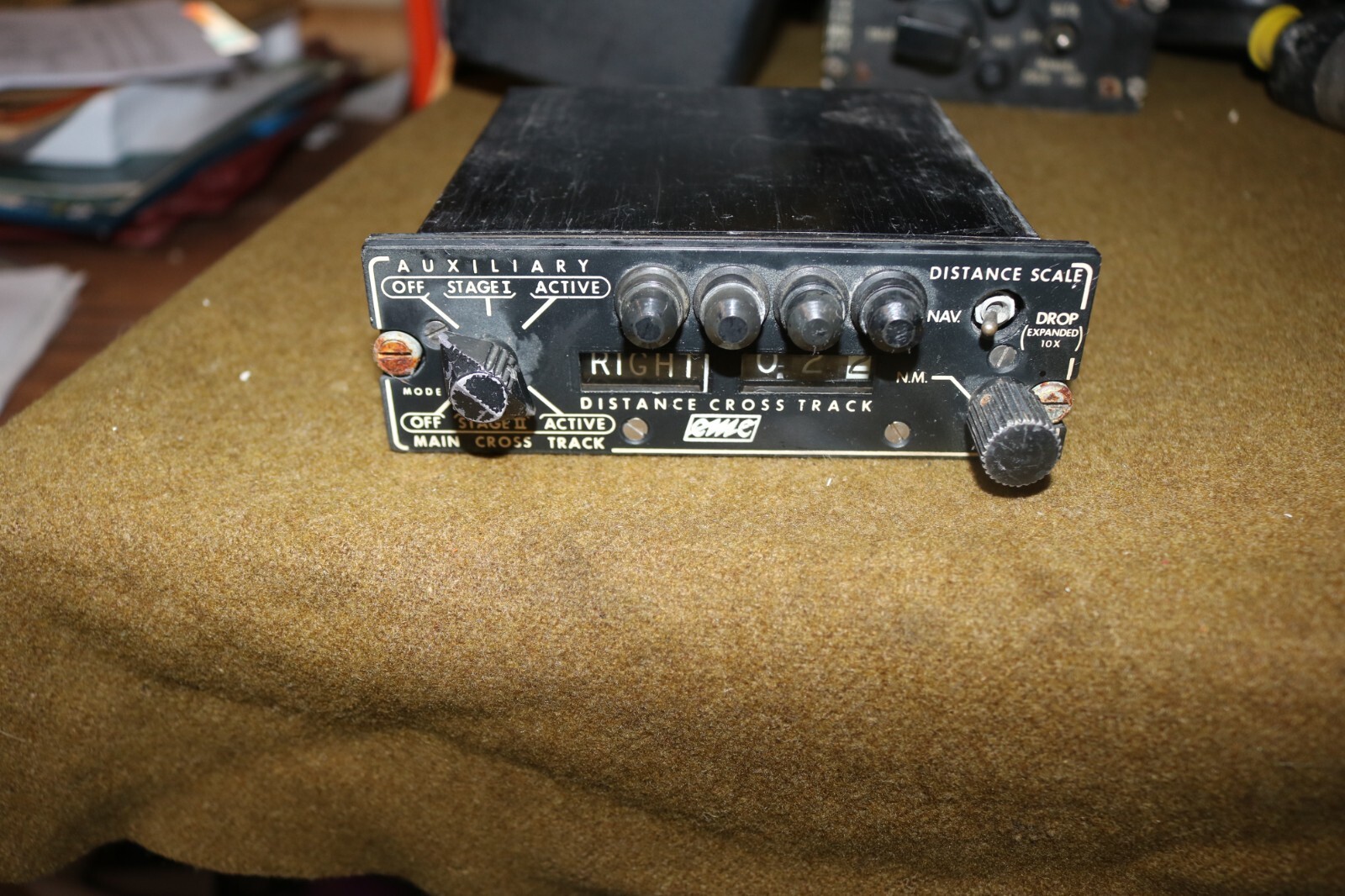 Vietnam era C-141 Doppler radar navigation auxiliary control panel ASN ...