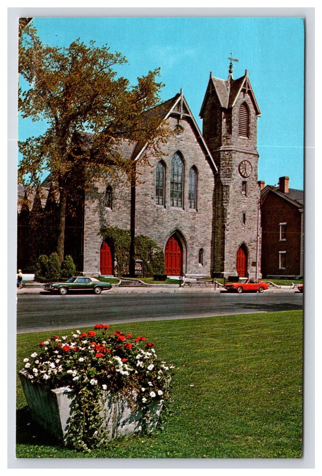 Postcard: MA First Church Of Christ, Pittsfield, Massachusetts - Unposted
