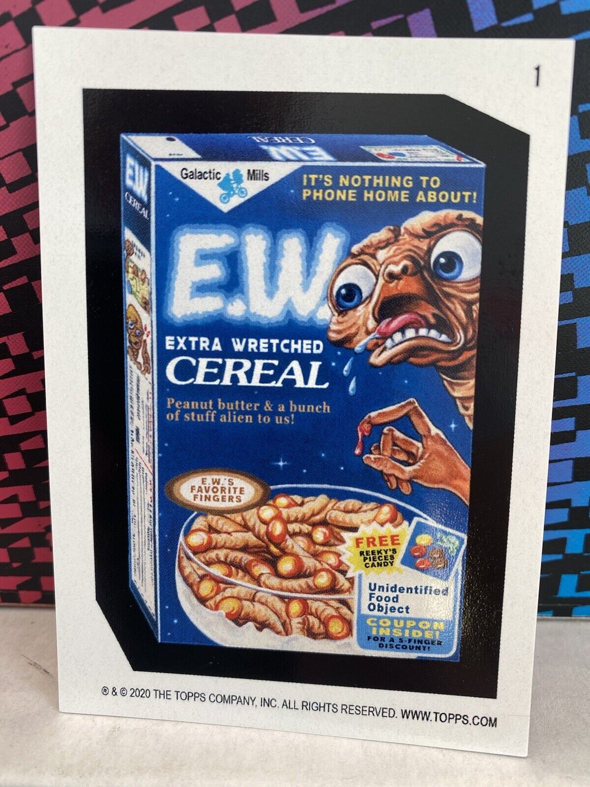 2020 Topps Wacky Packages EW CEREAL #1. Red Ludlow