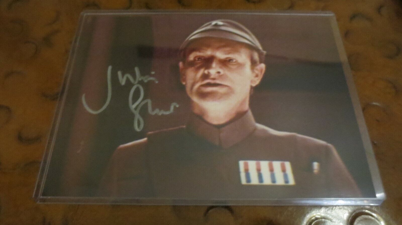 Julian Glover as General Maximilian Veers Star Wars ESB signed autographed photo