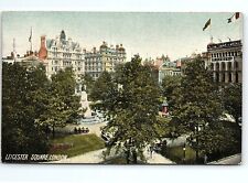 c1910 LEICESTER SQUARE LONDON ENGLAND AERIAL VIEW POSTCARD P2859 picture