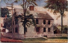 Aveav House Groton CT Connecticut Old Farm House Antique Postcard UDB UNP picture
