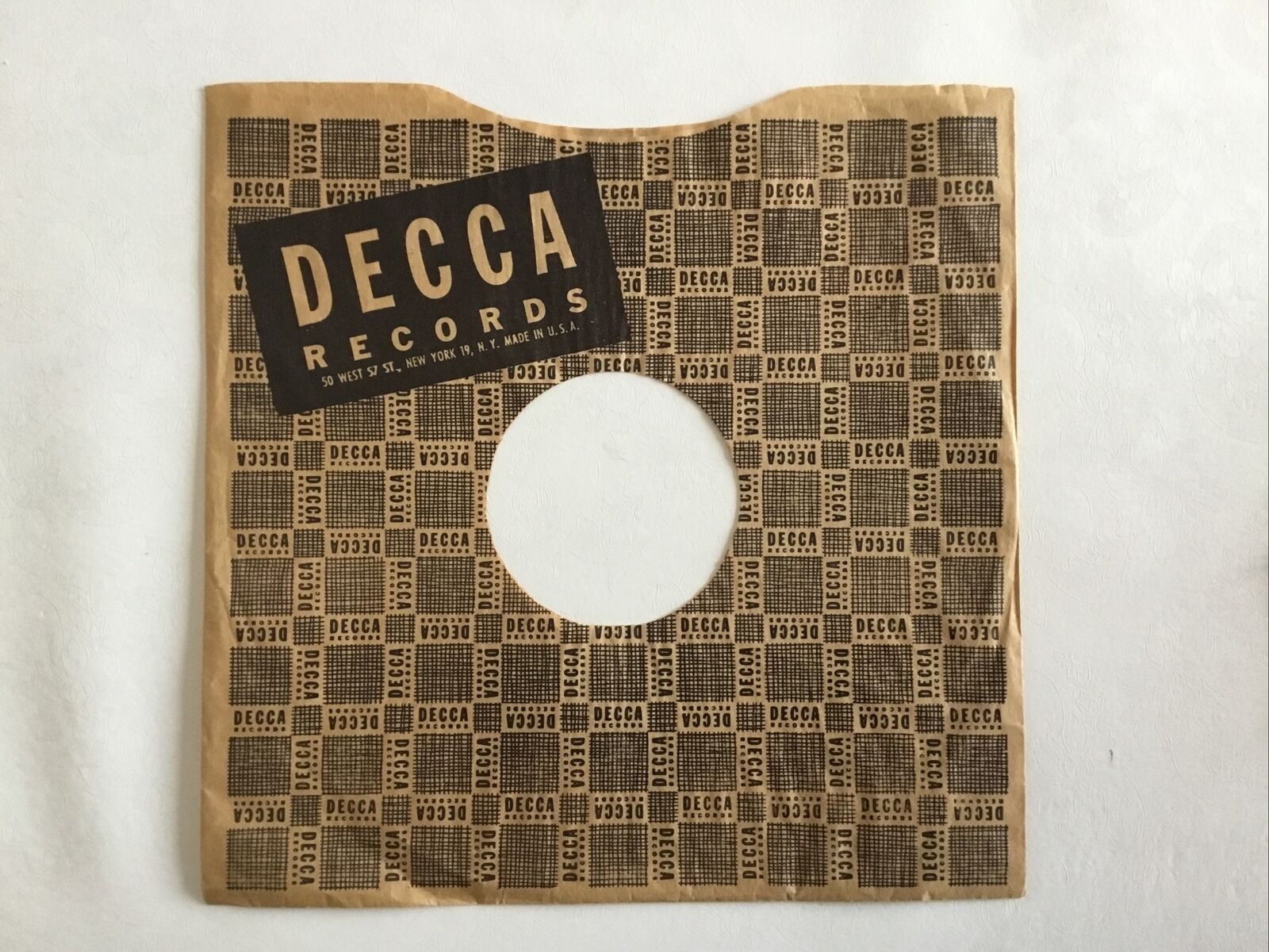 Bing Crosby, 1939 Decca Record Sleeve, Bing Crosby Collectors Classics