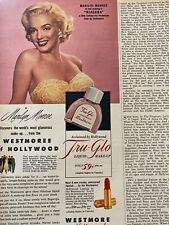 Marilyn Monroe, Westmore Cosmetics, Vintage Print Ad picture