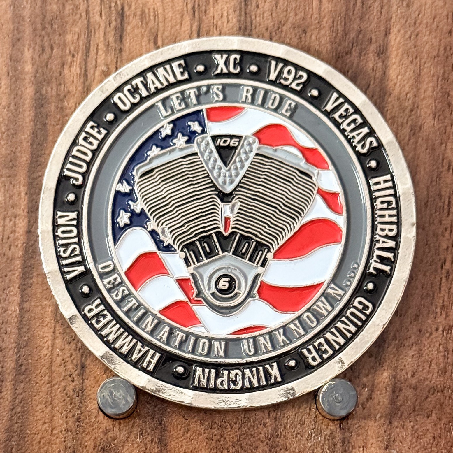 Victory Motorcycles USA Let's Ride Challenge Coin 1#36 Victory Motorcycles USA Let's Ride Challenge Coin 1#36