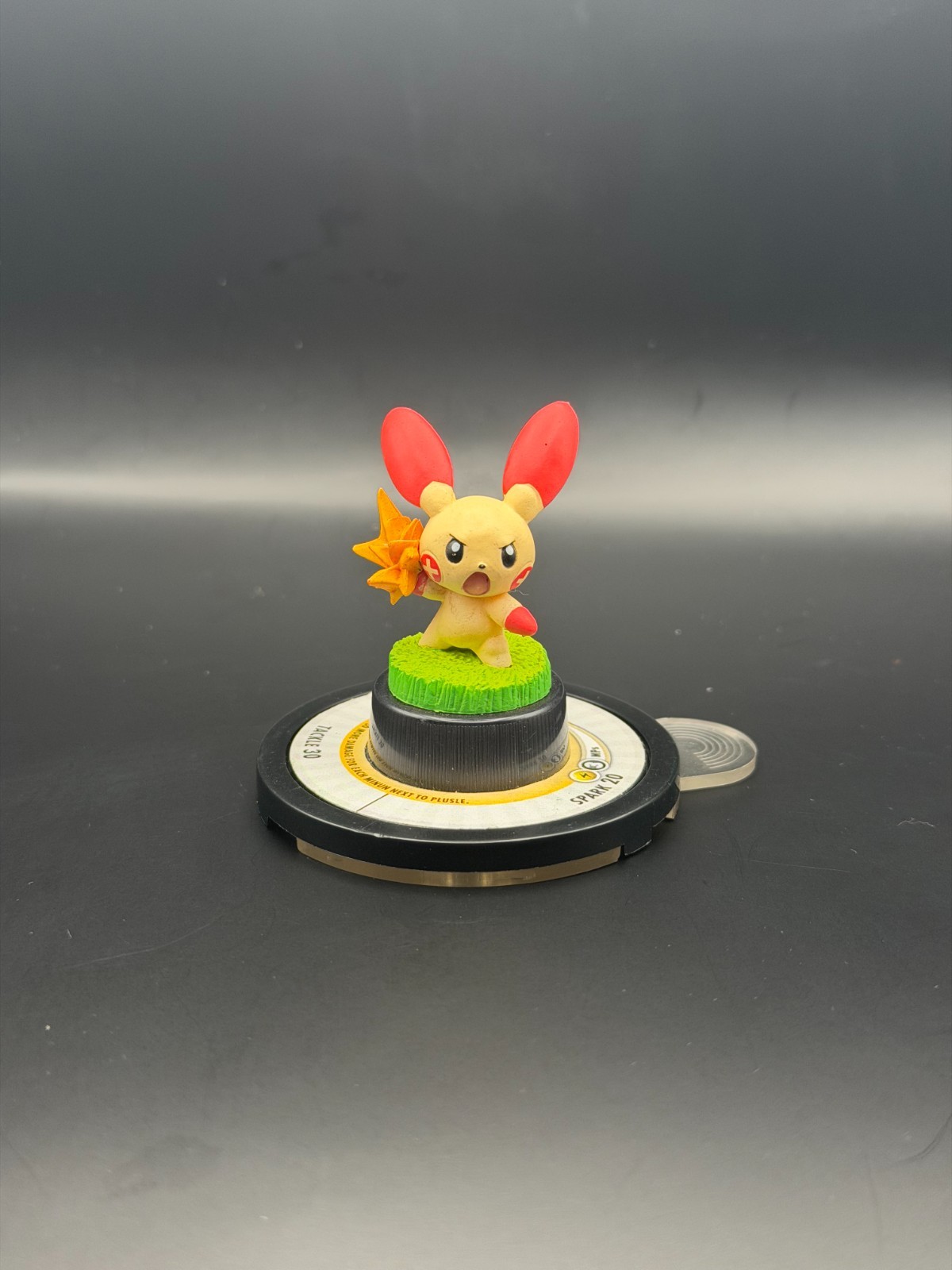 Pokémon TFG Third Wave Unnamed Set Kaiyodo Plusle Figure Authentic Base 26/42 Pokémon TFG Third Wave Unnamed Set Kaiyodo Plusle Figure Authentic Base 26/42