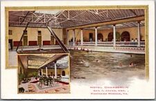 1910s HAMPTON Fortress Monroe Virginia Postcard HOTEL CHAMBERLIN 
