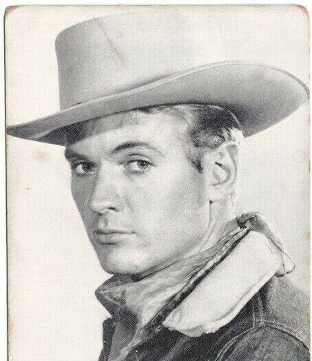 Vintage Cowboy Movie Western Print Lobby Card Will Hutchins Printed in USA