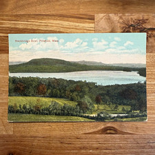Stockbridge Bowl Pittsfield Massachusetts MA Postcard 1913 Divided Back Posted picture