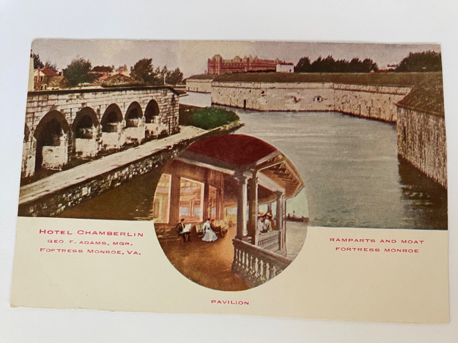 Vintage Postcards Early 1900s Golden Era Hotel Chamberlin Fortress Virginia Vintage Postcards Early 1900s Golden Era Hotel Chamberlin Fortress Virginia