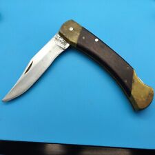 Vintage Uncle Henry Schrade LB7 Folding Knife USA Hunting Camping Fishing b picture