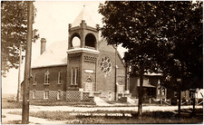 Monkton Presbyterian Church & Mance Ontario Canada 1911 RPPC Postcard Photo picture