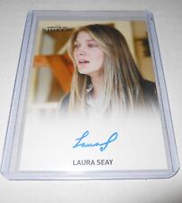 MARVEL AGENTS OF SHIELD AUTOGRAPH TRADING CARD LAURA SEAY AS HANNAH HUTCHINS picture