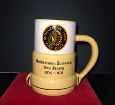 Vintage 1978 Fire Department Mug Middletown Township New Jersey 1928 - 1978 picture
