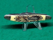 UNCLE HENRY SCHRADE 897UH 3 BLADE FOLDING POCKET KNIFE 2014 LIMITED EDITION picture