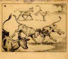 1938: Disney: Ferdinand the Bull- Original Storyboard Drawing picture