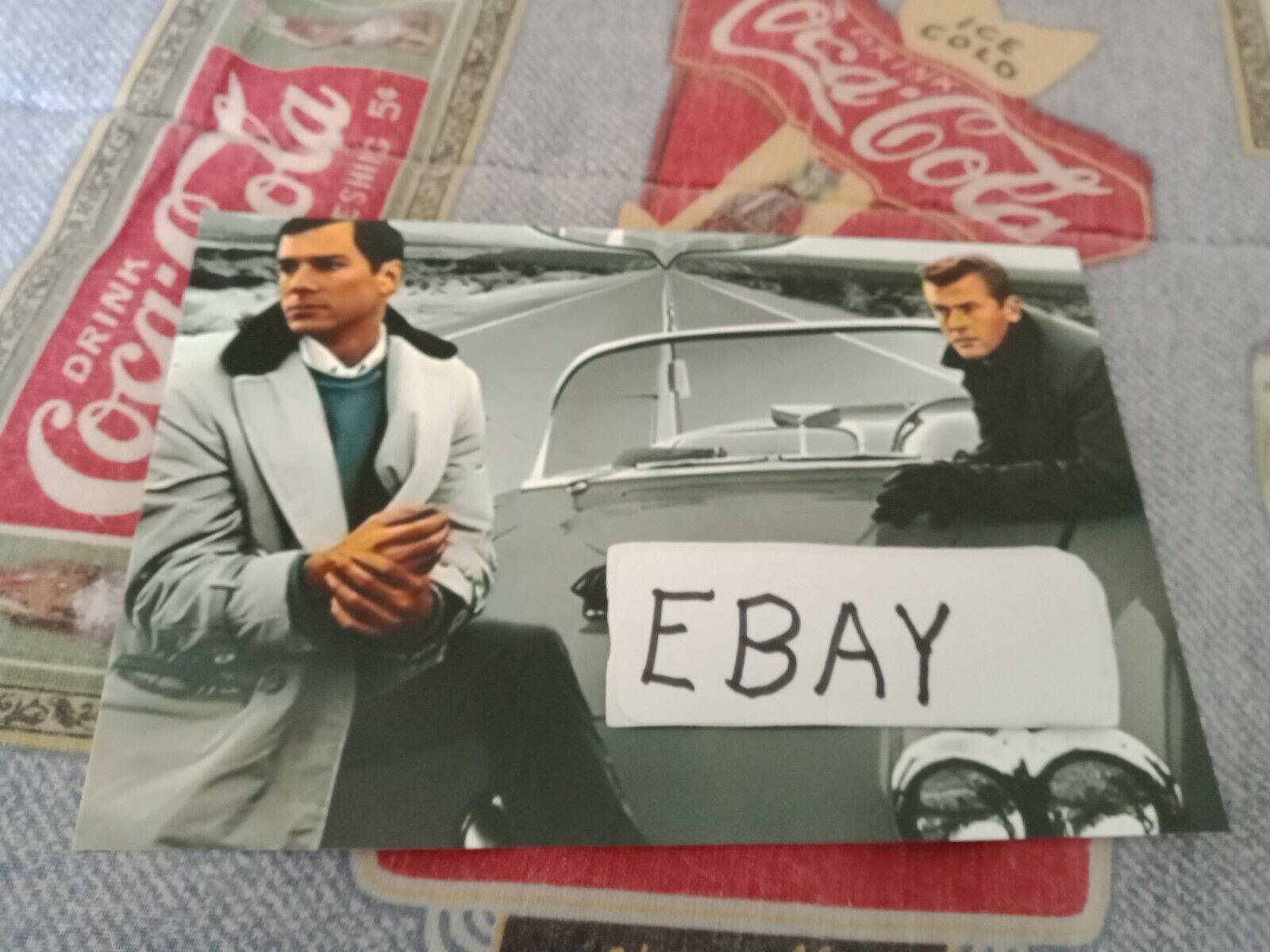 ROUTE 66, TV Show, Martin Milner, as Tod, George Maharis as Buz, Color 4X6 Photo